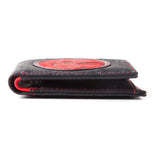 Super Mario Bros. Red Mario Patch Bi-fold Wallet, Male, Black-red