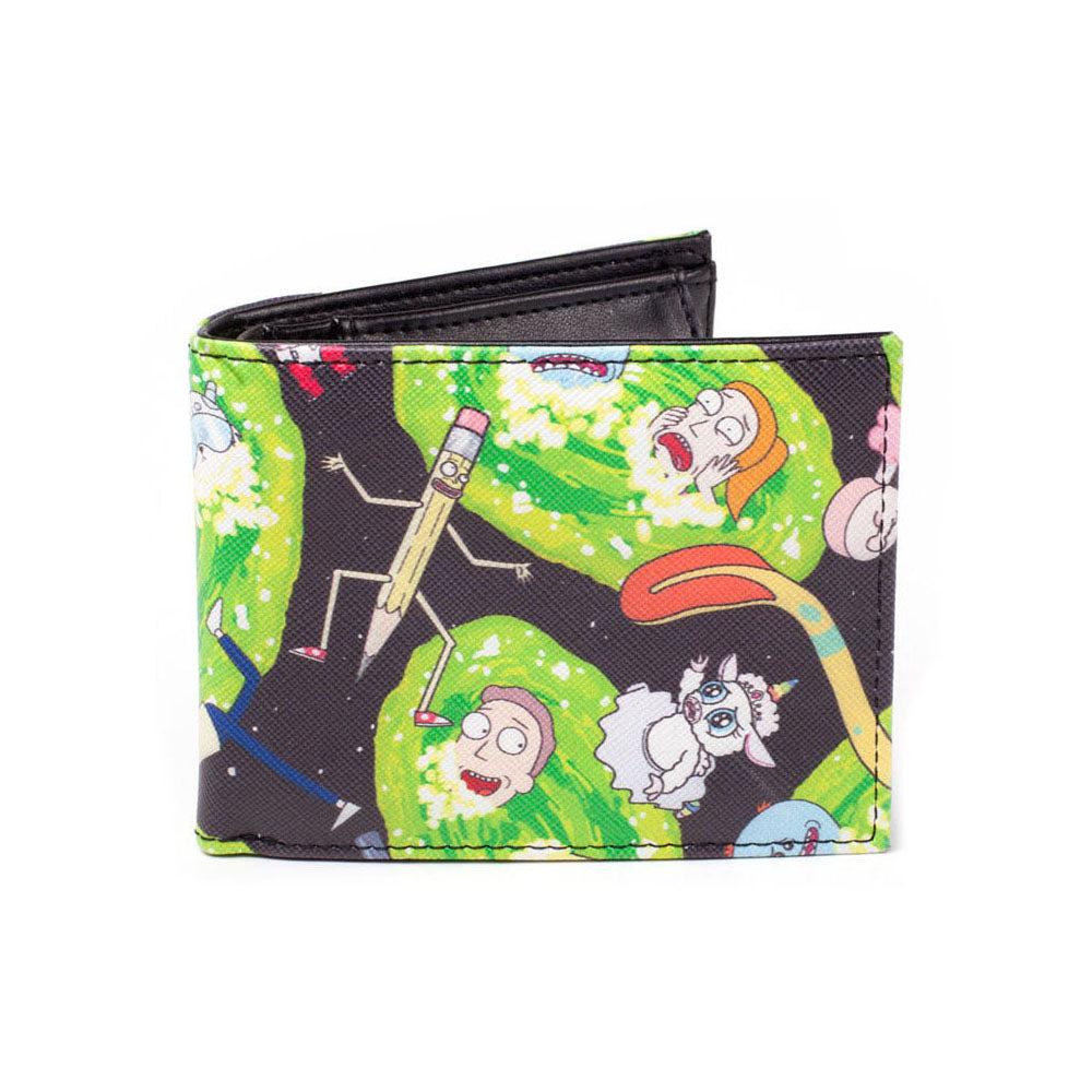 Characters All-over Print Bi-fold Wallet, Male, Multi-colour