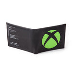 Xbox Logo Bi-fold Wallet, Male, Black