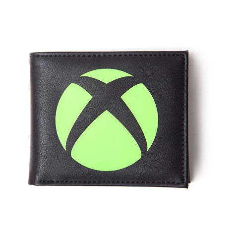 Xbox Logo Bi-fold Wallet, Male, Black