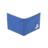 Playstation Icons All-over Print Bi-fold Wallet, Male, Blue-yellow