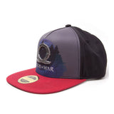 Logo Metal Badge Sublimation Print Snapback Baseball Cap, Multi-colour