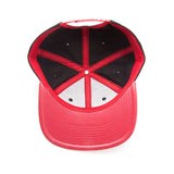 Guardians Of The Galaxy Vol. 2 Star-lord Character Snapback Baseball Cap, Black-red