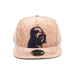 Darth Vader Cork Snapback Baseball Cap, Cork-tan