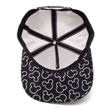 Disney Minnie Mouse Snapback Baseball Cap, Kids Boy, White-black