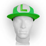 Super Mario Bros. Luigi Symbol Snapback Baseball Cap, Unisex, Green