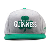 Dublin Shamrock 1759 Snapback Baseball Cap, Grey-green