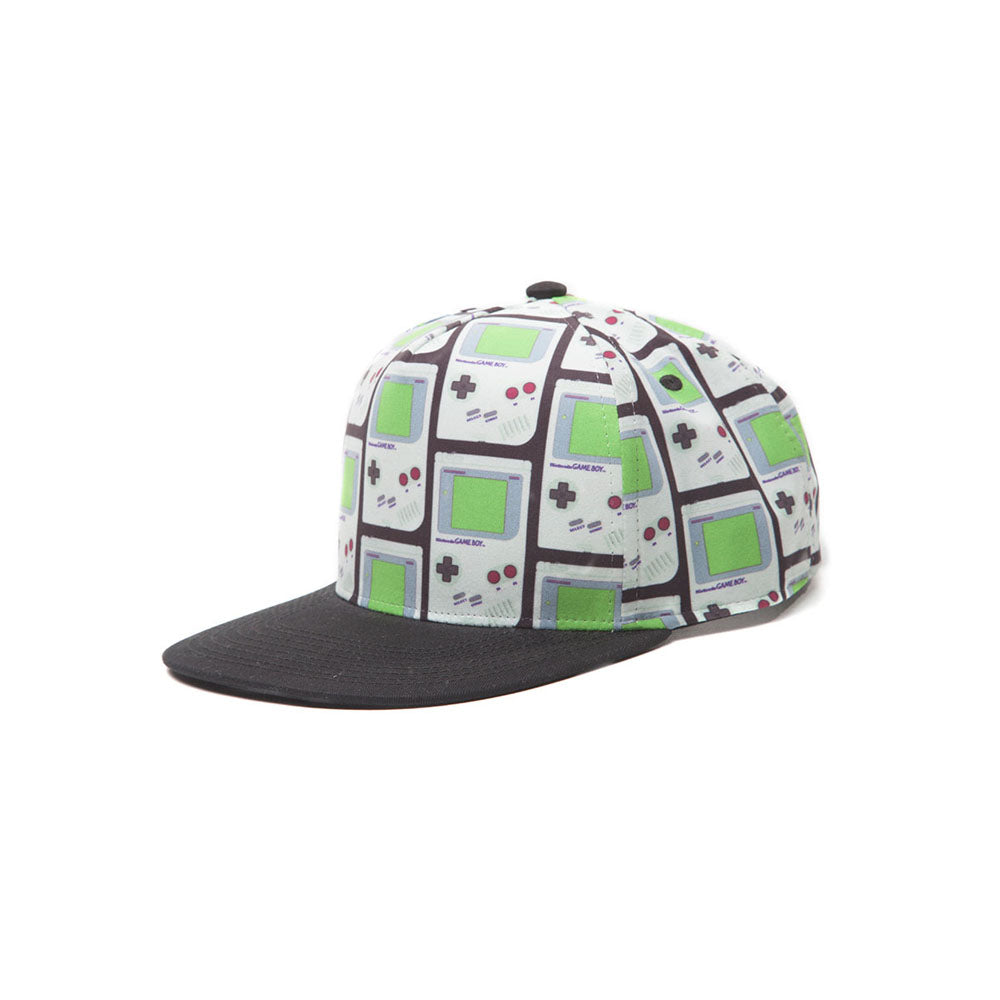 Gameboy All-over Print Snapback Baseball Cap, Multi-colour