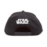 Enlist Now! The Galactic Empire Stormtrooper Logo Snapback Baseball Cap, Unisex, Black-red