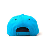 Cookie Monster Eyes With Cookie Bite Snapback Baseball Cap, Unisex, Blue-pattern