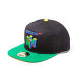 Original N64 Logo Snapback Baseball Cap, Multi-colour