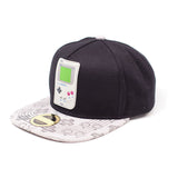 Gameboy Rubber Patch Snapback Baseball Cap, Multi-colour