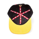 X-men Wolverine Mask Snapback Baseball Cap, Black-yellow