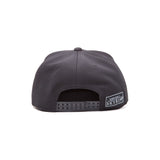 Skyrim Dovakiin Metal Logo Plate Snapback Baseball Cap, Black