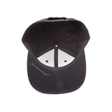 Bottle Logo Snapback Baseball Cap, Black