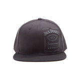 Bottle Logo Snapback Baseball Cap, Black