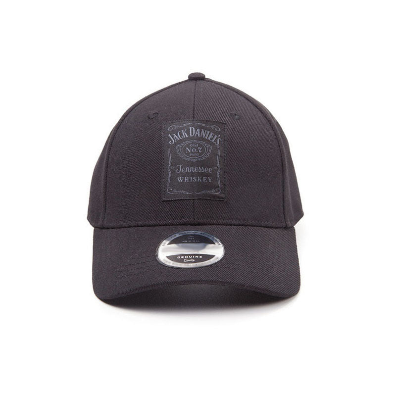 Bottle Logo Adjustable Cap, Black