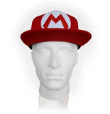 Super Mario Bros. Mario Symbol Snapback Baseball Cap, Red