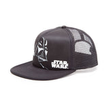 Darth Vader Trucker Snapback Baseball Cap, Black