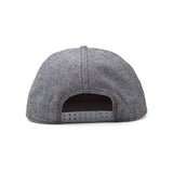 Umbrella Logo Snapback Baseball Cap, Unisex, Grey