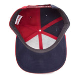 Captain America: Civil War Captain America Vs. Iron Man Silhouette Snapback Baseball Cap, Unisex, Blue-red