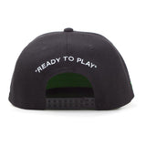 Xbox Ready To Play Snapback Baseball Cap, Unisex, Black-green