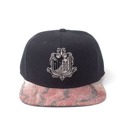 Metal Badge Logo Snapback Baseball Cap, Multi-colour