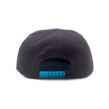 Formation Snapback Baseball Cap, Black-turquoise