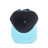 Formation Snapback Baseball Cap, Black-turquoise