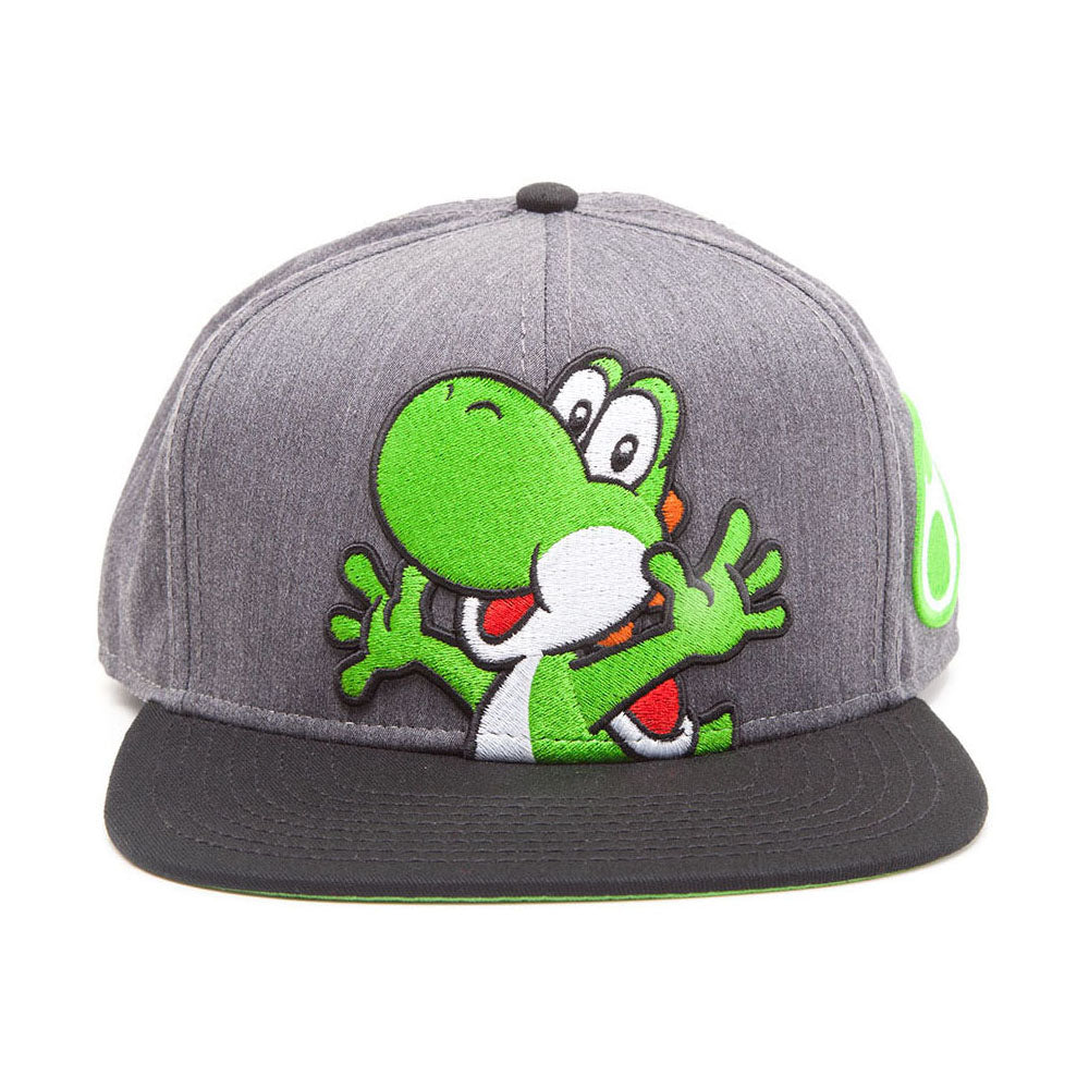 Super Mario Bros. Yoshi And Egg Snapback Baseball Cap, Multi-colour