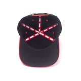 Deadpool Stripe Badge Snapback Baseball Cap, Multi-colour