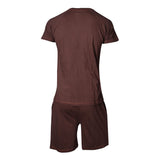 Chewbacca Shortama Nightwear Set, Male, Medium, Brown