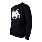 Chenille Invaders Sweater, Male, Extra Extra Large, Black