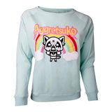 Retsuko Rage Rainbow Sweater, Female, Medium, Green