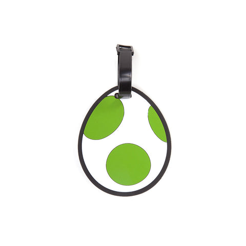 Super Mario Bros. Yoshi's Egg Rubber Luggage Tag, One Size, Multi-colour