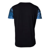 Thor Ragnarok Loki Armor Sublimation T-shirt, Male, Small, Blue-black