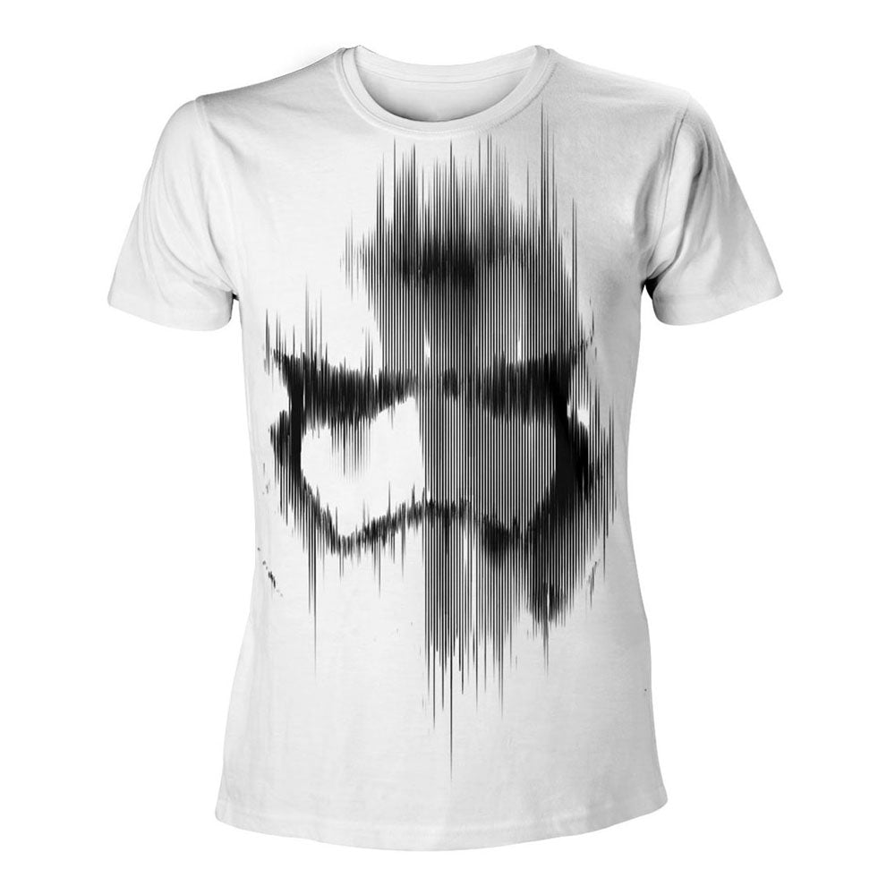 Vii The Force Awakens Distressed Stormtrooper T-shirt, Male, Large, White