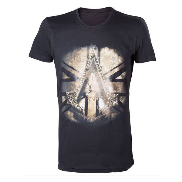 Syndicate Bronze Crest T-shirt, Extra Large, Black