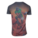 Box Art Sublimation T-shirt, Male, Extra Extra Large, Multi-colour