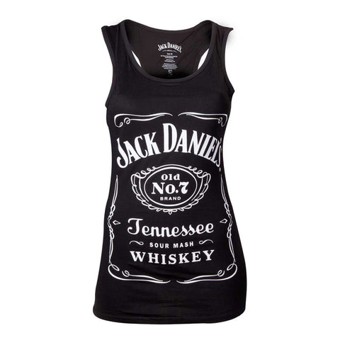 Old No.7 Brand Logo Tank Top, Female, Large, Black