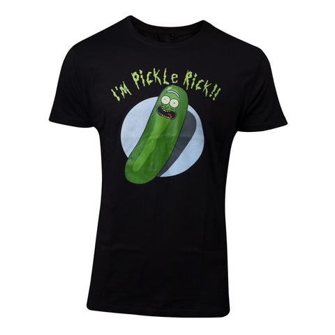 I'm Pickle Rick T-shirt, Male, Extra Extra Large, Black