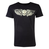 Space Marines Logo T-shirt, Male, Large, Black