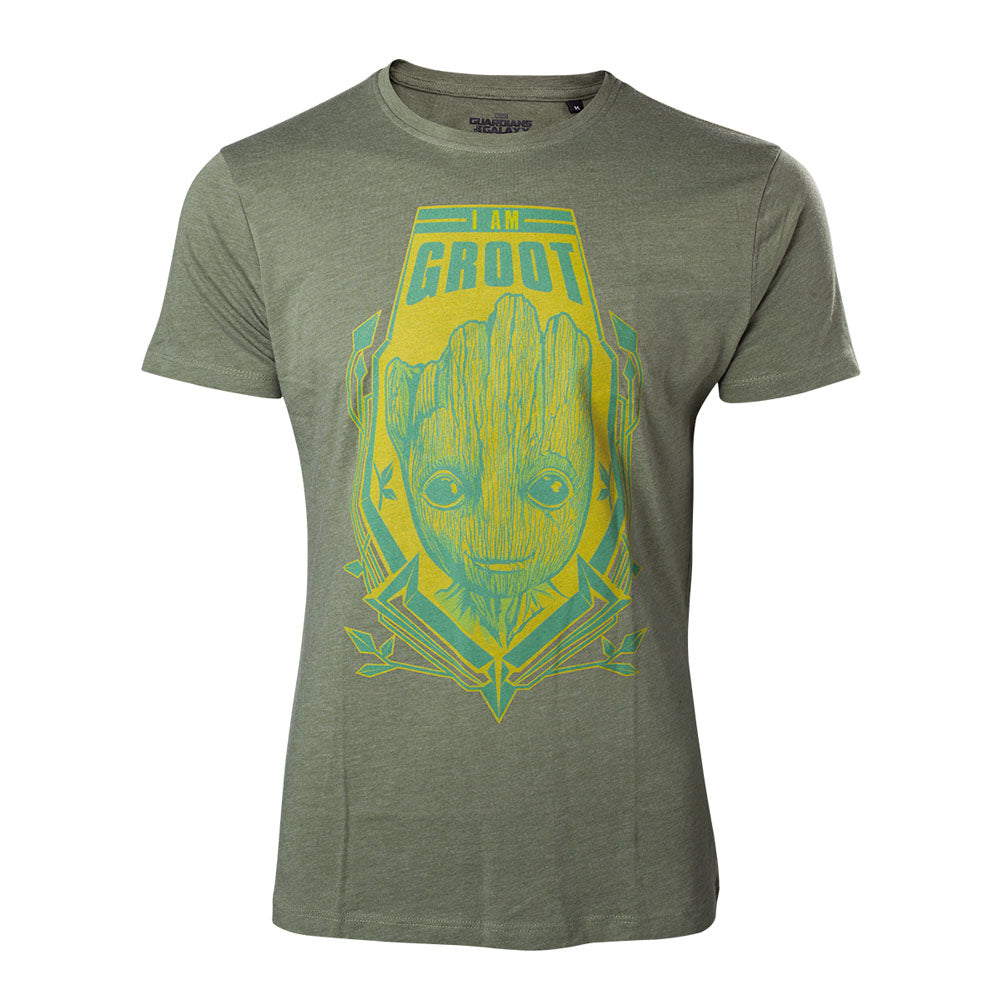 Guardians Of The Galaxy Vol. 2 I Am Groot T-shirt, Male, Extra Extra Large, Green