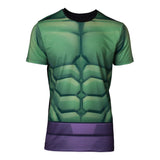 Incredible Hulk Sublimation T-shirt, Male, Small, Multi-colour