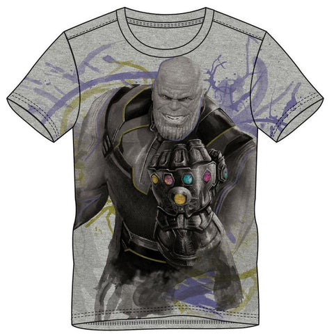 Avengers: Infinity War Thanos T-shirt, Male, Large, Grey