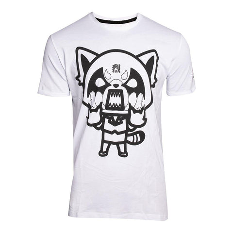 Retsuko Rage I Wanna Eat T-shirt, Male, Small, White