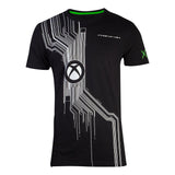 Xbox The System T-shirt, Male, Extra Extra Large, Black