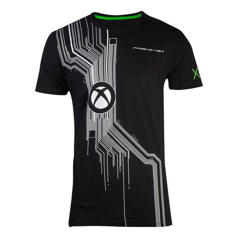 Xbox The System T-shirt, Male, Large, Black