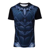 Black Panther Sublimation T-shirt, Male, Large, Multi-colour