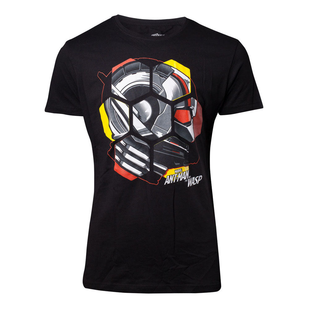 Ant-man And The Wasp Male Ant-man Head T-shirt, Male, Large, Black